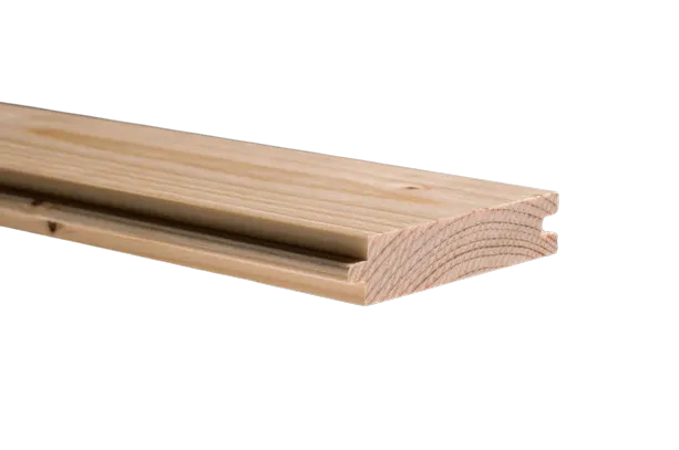 Vuren C 22x125mm Geschaafd Geploegd FSC Mix Credit